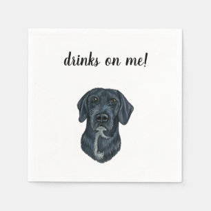 Dog Cocktail Napkins