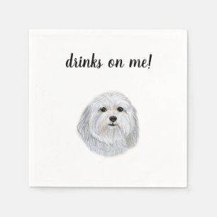 Dog Cocktail Napkins