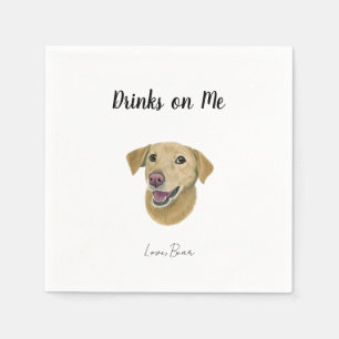 Dog Cocktail Napkins