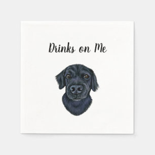 Dog Cocktail Napkins