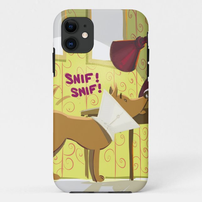 Dog Conehead Funny Case-Mate iPhone Case (Back)