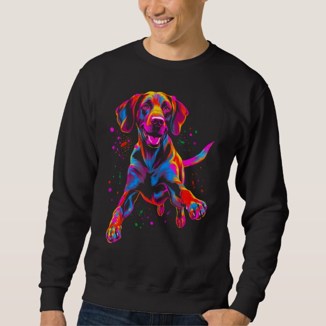 Dog Cool German Shorthaired Pointer Sweatshirt (Front)