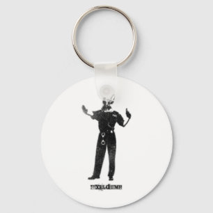 Dog Cop Key Ring