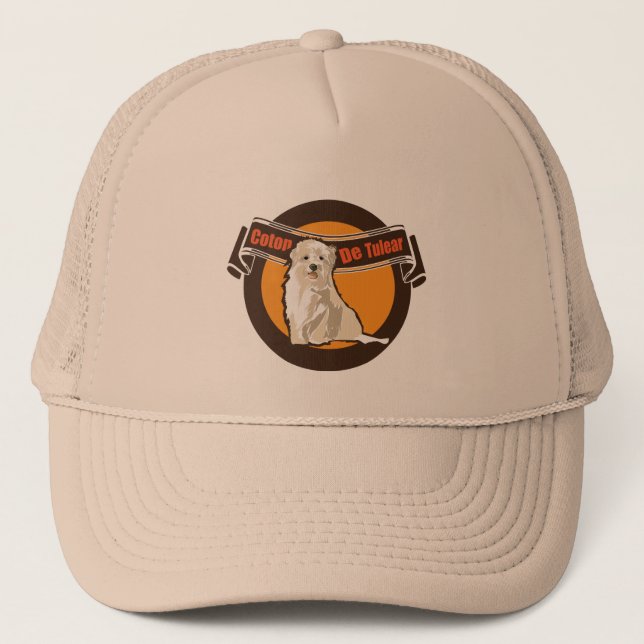 Dog coton de tulear trucker hat (Front)