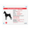 Dog Crate Card In Case of Emergency