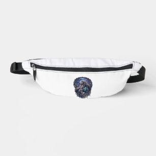 Dog Crystal Moon Enchanted Forest_1 Bum Bags