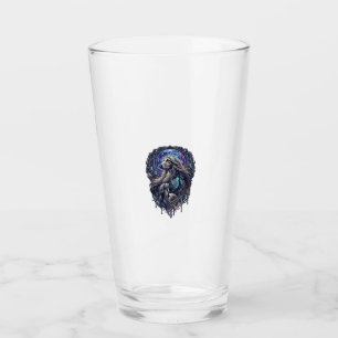 Dog Crystal Moon Enchanted Forest_1 Glass
