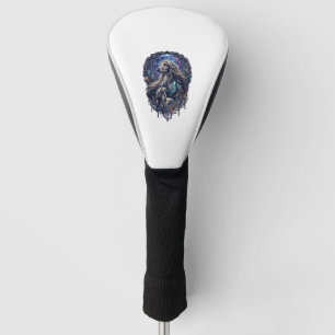 Dog Crystal Moon Enchanted Forest_1 Golf Head Cover