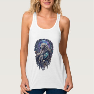 Dog Crystal Moon Enchanted Forest_1 Singlet