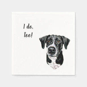 Dog Custom Cocktail Napkin