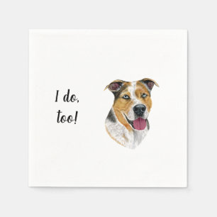 Dog Custom Cocktail Napkin
