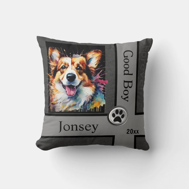 Dog Custom Photo Cushion (Front)