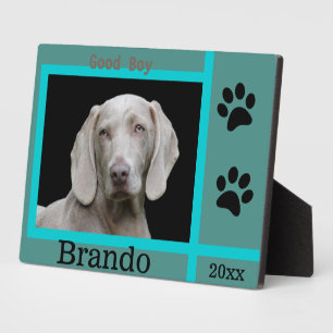 Dog Custom Photo Plaque