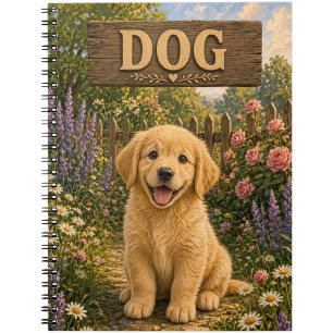 Dog Cute Baby Storybook Nursery Animal Notebook