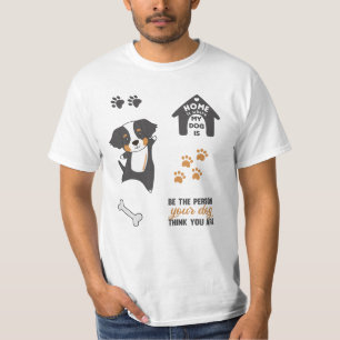 Dog Cute Sticker Set Bernese Mountain T-Shirt
