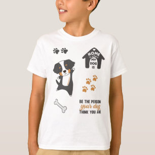 Dog Cute Sticker Set Bernese Mountain T-Shirt