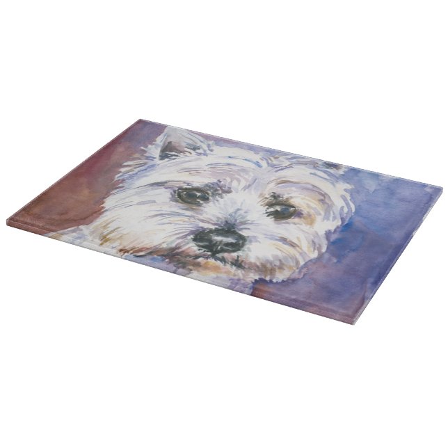 Dog Cutting Board (Corner)