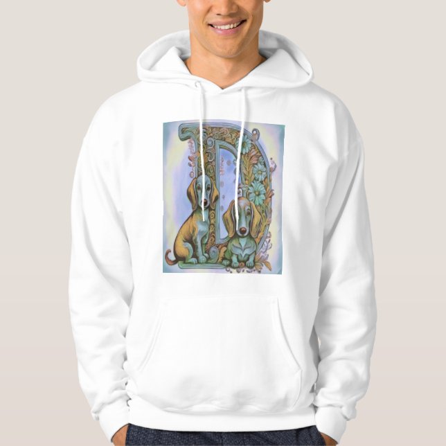 Dog D, Alfabet  Hoodie (Front)