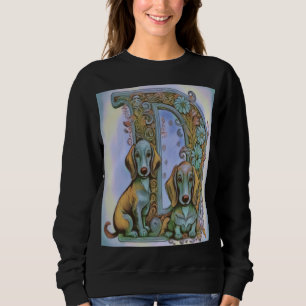 Dog D, Alfabet  Sweatshirt
