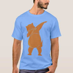 Dog Dabbing Funny Chow Chow Dog retro vintage T-Shirt