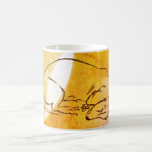 Dog Dachshund Dog Coffee Mug (Center)