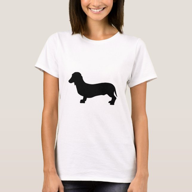 Dog dachshund T-Shirt (Front)