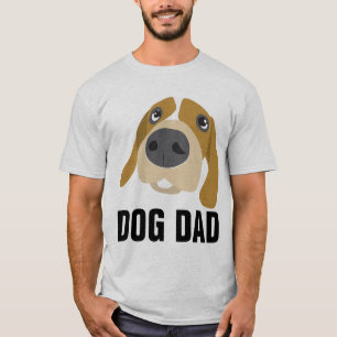 DOG DAD Beagle T-Shirts Tees