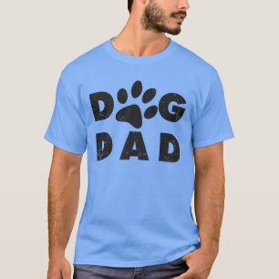 Dog Dad Classic Design paw Gift Small gift T-Shirt