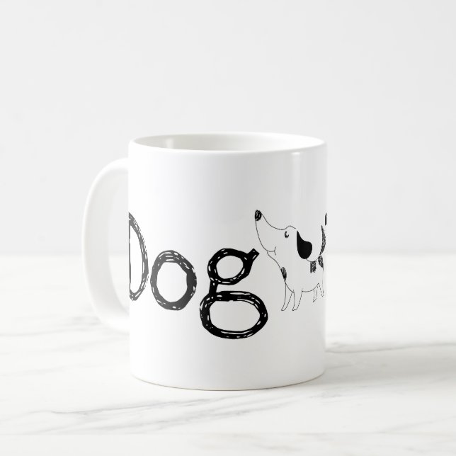Dog Dad Coffee Mug (Front Left)