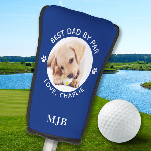 DOG DAD Custom Photo Personalised Monogram Putter Golf Head Cover