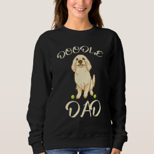 dog dad golden doodle best golden retriever dad ev sweatshirt