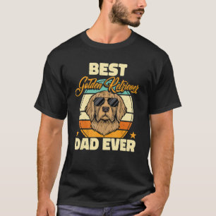 dog dad golden doodle best golden retriever dad ev T-Shirt