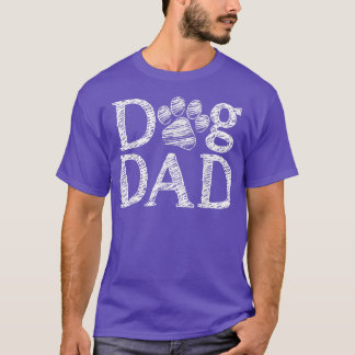 Dog Dad Graphic Father`s Day Gift Dog Lover Gift  T-Shirt