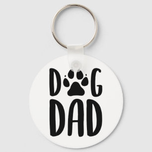 Dog Dad Keychain