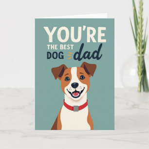 Dog Dad Love Card