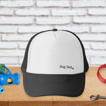 Dog Dad Minimalist Typewriter Paw Print Custom 