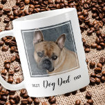 Dog Dad Personalised Pet Photo Coffee Mug<br><div class="desc">Surprise the Dog Dad whether his birthday, Father's Day, or to get out of the dog house, with this super cute world's best dog dad coffee mug . Best Dog Dad Ever - Love, Personalise name . Personalise with the Dog Dad's favourite Pet Photos, and name . Great gift from...</div>