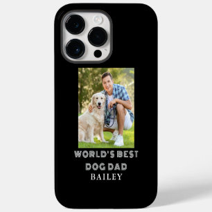 Dog Dad Photo Name iPhone 14 Pro Max Case