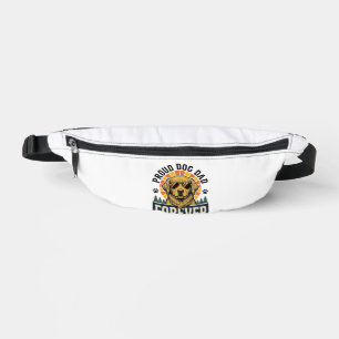 Dog Dad Shirt Vintage Golden Retriever Retro Desig Bum Bags