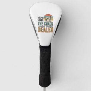 Dog Dad Snack Dealer Vintage Dog Lover Shirt_1 Golf Head Cover