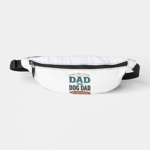 Dog Dad Vintage Engraving T-Shirt Design_1 Bum Bags