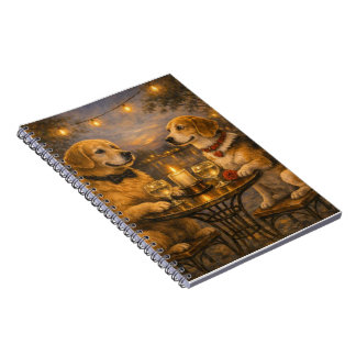 Dog Date Night – Painterly Pet Art Notebook