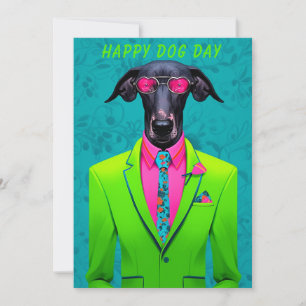 Dog Day Greeting Card – Funny Custom Pet Lover
