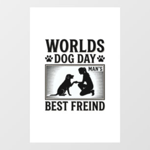 Dog Day Man’s Best Freind Vintage