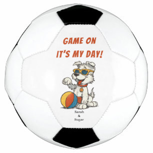 Dog Day Soccer Ball – Funny Custom Pet Lover Sport