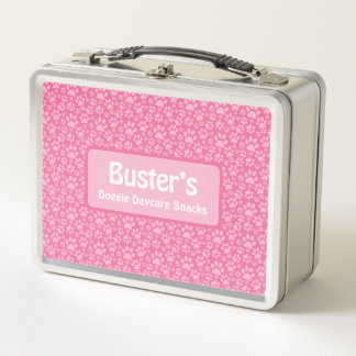 Dog Daycare Personalised Lunch Box
