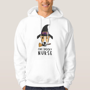 Dog Days of October One Spooky Nurse Dog   Hoodie