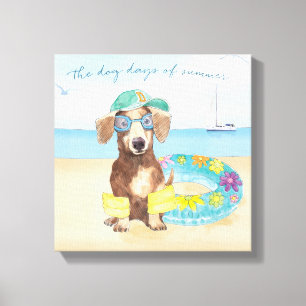 Dog Days of Summer Canvas Print