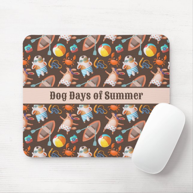 Dog Days of Summer Mouse Pad (With Mouse)