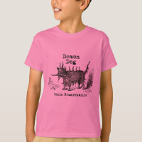 Dog Demon Vintage Funny Cute